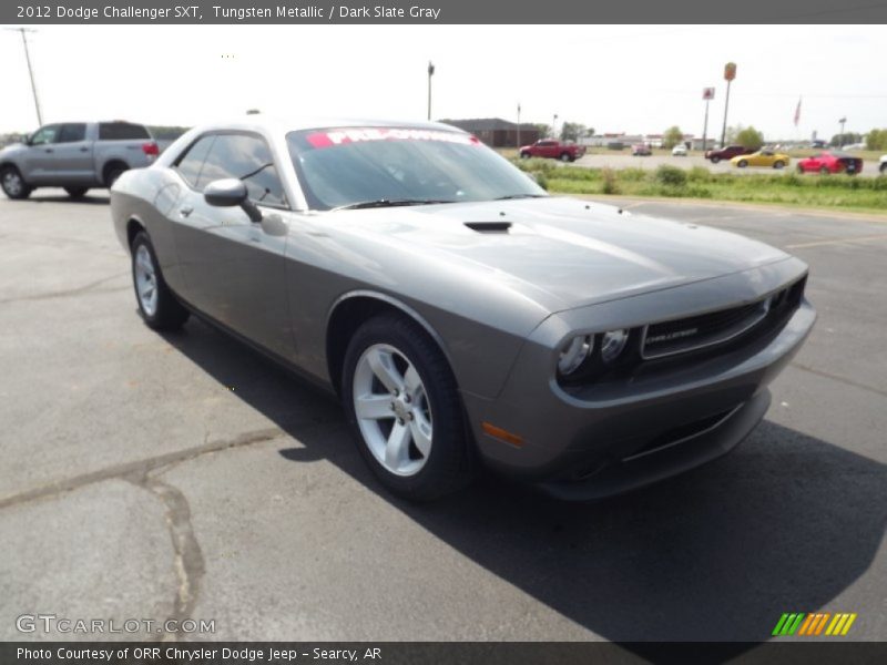 Tungsten Metallic / Dark Slate Gray 2012 Dodge Challenger SXT
