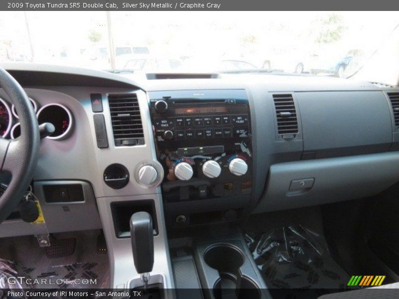 Silver Sky Metallic / Graphite Gray 2009 Toyota Tundra SR5 Double Cab