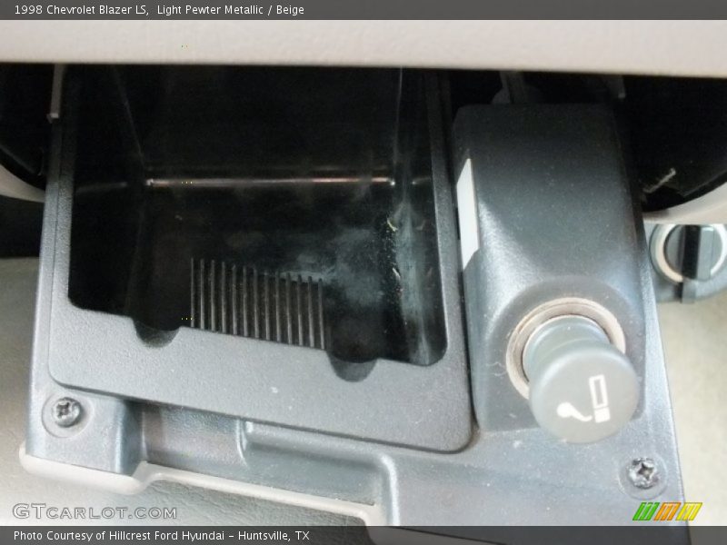 Light Pewter Metallic / Beige 1998 Chevrolet Blazer LS