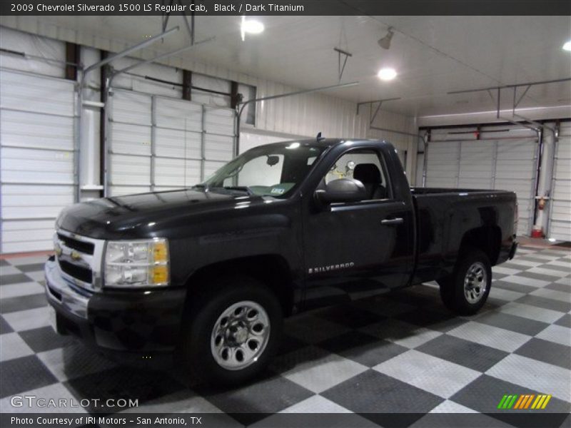 Black / Dark Titanium 2009 Chevrolet Silverado 1500 LS Regular Cab
