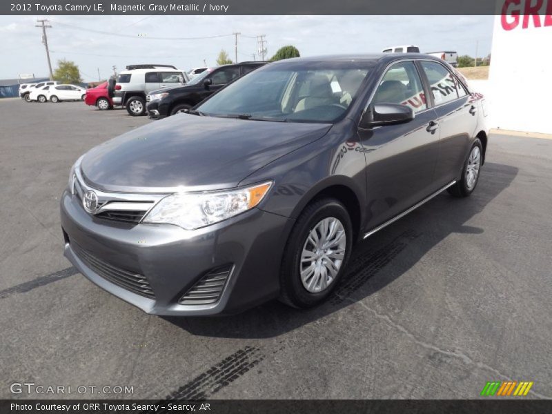 Magnetic Gray Metallic / Ivory 2012 Toyota Camry LE