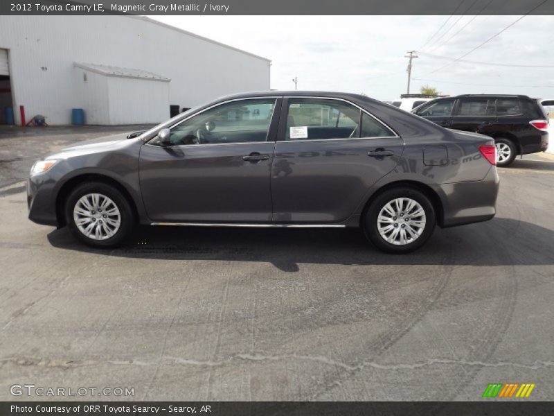Magnetic Gray Metallic / Ivory 2012 Toyota Camry LE