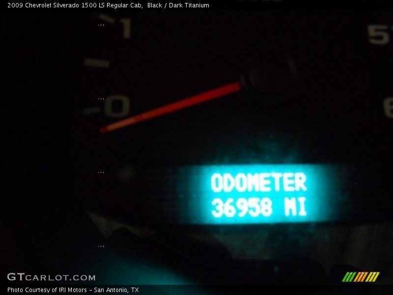 Black / Dark Titanium 2009 Chevrolet Silverado 1500 LS Regular Cab