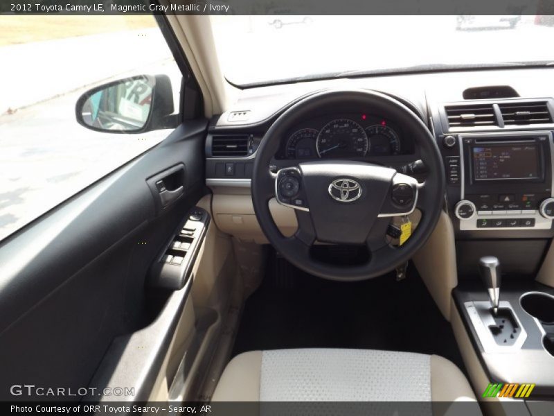 Magnetic Gray Metallic / Ivory 2012 Toyota Camry LE