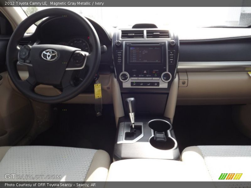 Magnetic Gray Metallic / Ivory 2012 Toyota Camry LE