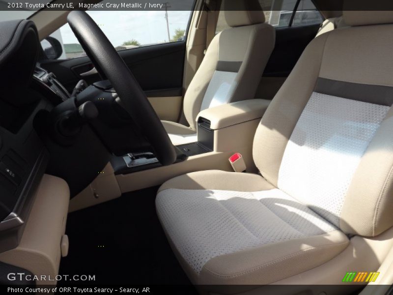 Magnetic Gray Metallic / Ivory 2012 Toyota Camry LE