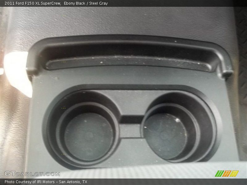 Ebony Black / Steel Gray 2011 Ford F150 XL SuperCrew