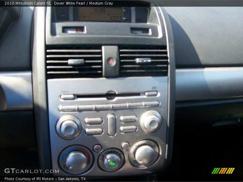 Dover White Pearl / Medium Gray 2010 Mitsubishi Galant FE