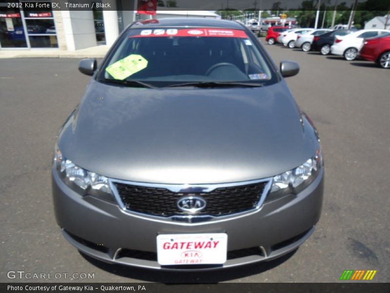 Titanium / Black 2012 Kia Forte EX