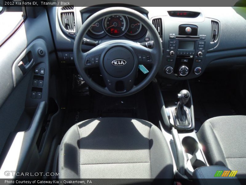 Titanium / Black 2012 Kia Forte EX