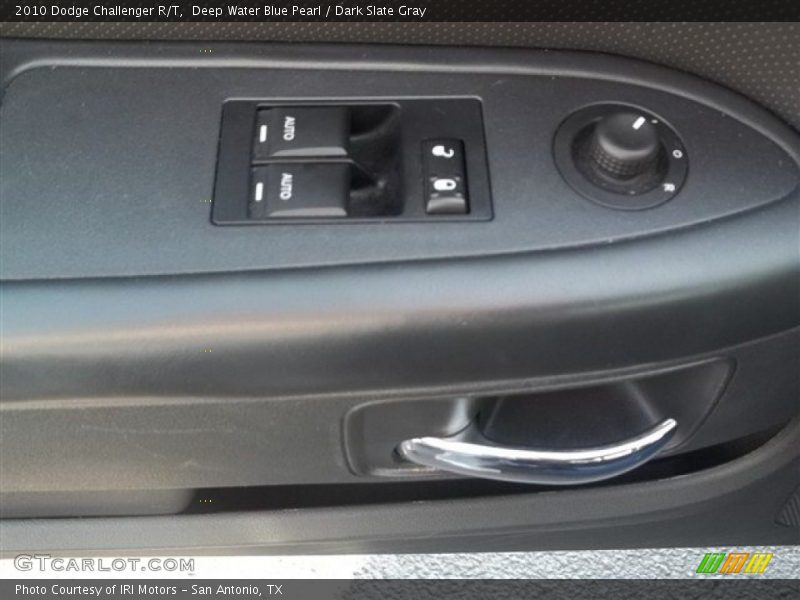 Deep Water Blue Pearl / Dark Slate Gray 2010 Dodge Challenger R/T