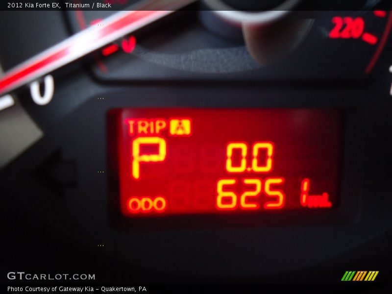 Titanium / Black 2012 Kia Forte EX