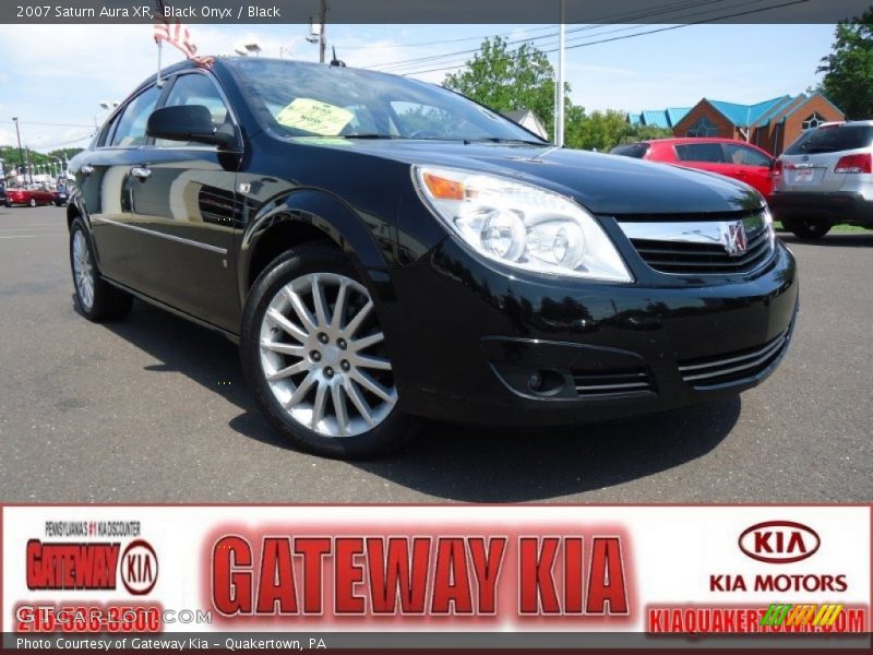 Black Onyx / Black 2007 Saturn Aura XR