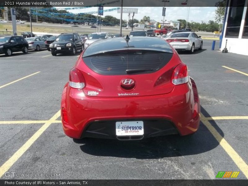 Boston Red / Black 2013 Hyundai Veloster