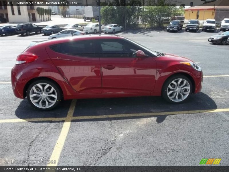 Boston Red / Black 2013 Hyundai Veloster