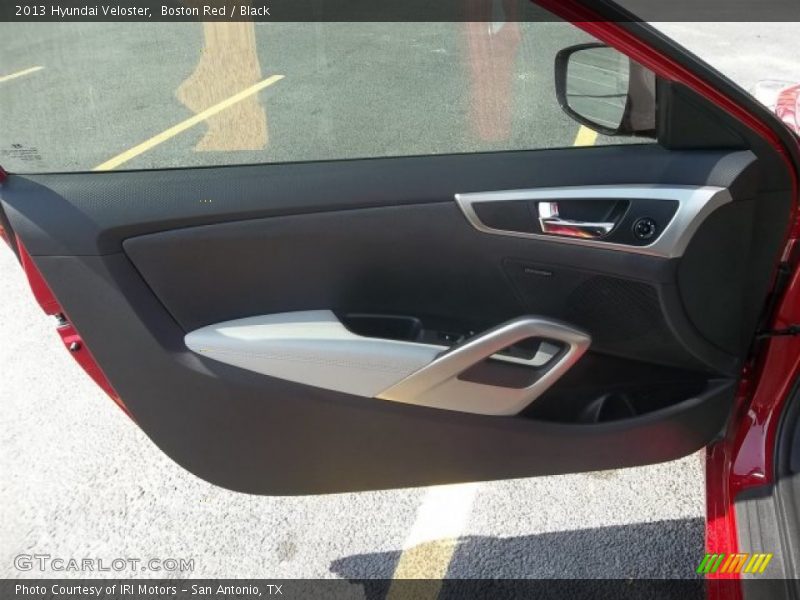 Boston Red / Black 2013 Hyundai Veloster