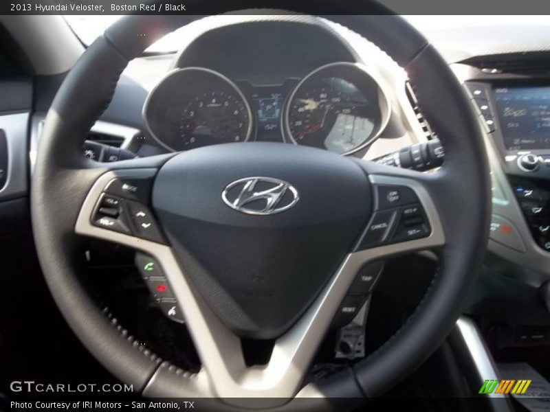 Boston Red / Black 2013 Hyundai Veloster