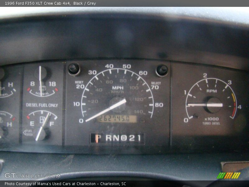  1996 F350 XLT Crew Cab 4x4 XLT Crew Cab 4x4 Gauges