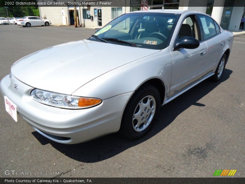 Sterling Metallic / Pewter 2002 Oldsmobile Alero GX Sedan