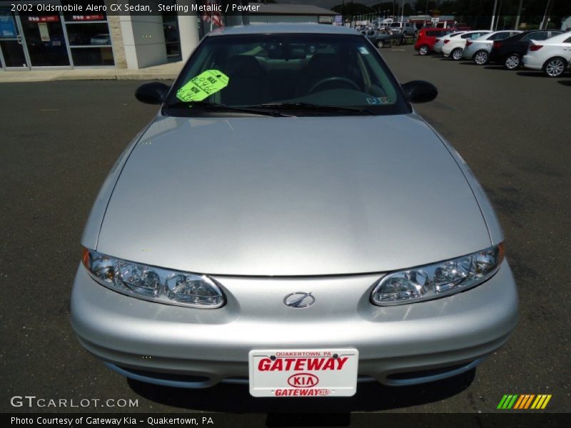 Sterling Metallic / Pewter 2002 Oldsmobile Alero GX Sedan