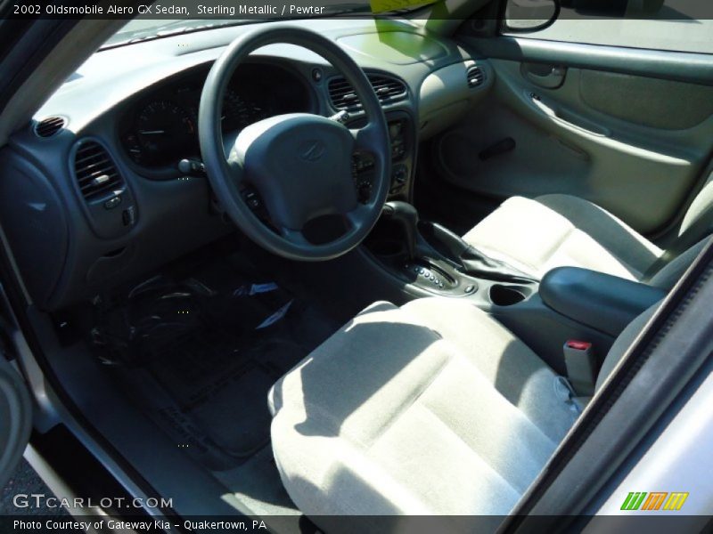 Sterling Metallic / Pewter 2002 Oldsmobile Alero GX Sedan