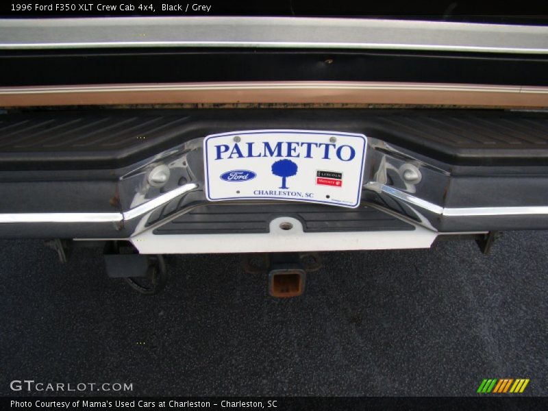 Black / Grey 1996 Ford F350 XLT Crew Cab 4x4