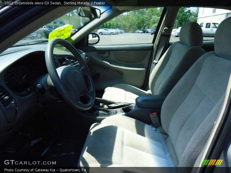 Sterling Metallic / Pewter 2002 Oldsmobile Alero GX Sedan