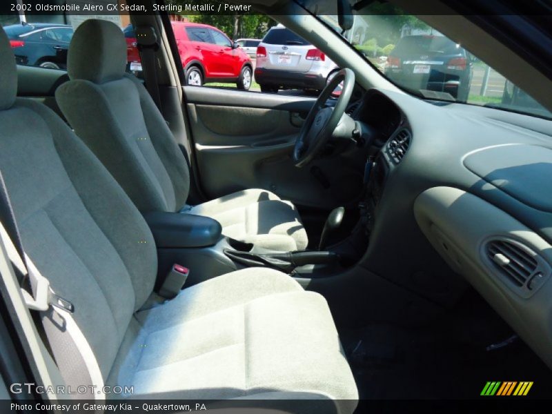 Sterling Metallic / Pewter 2002 Oldsmobile Alero GX Sedan