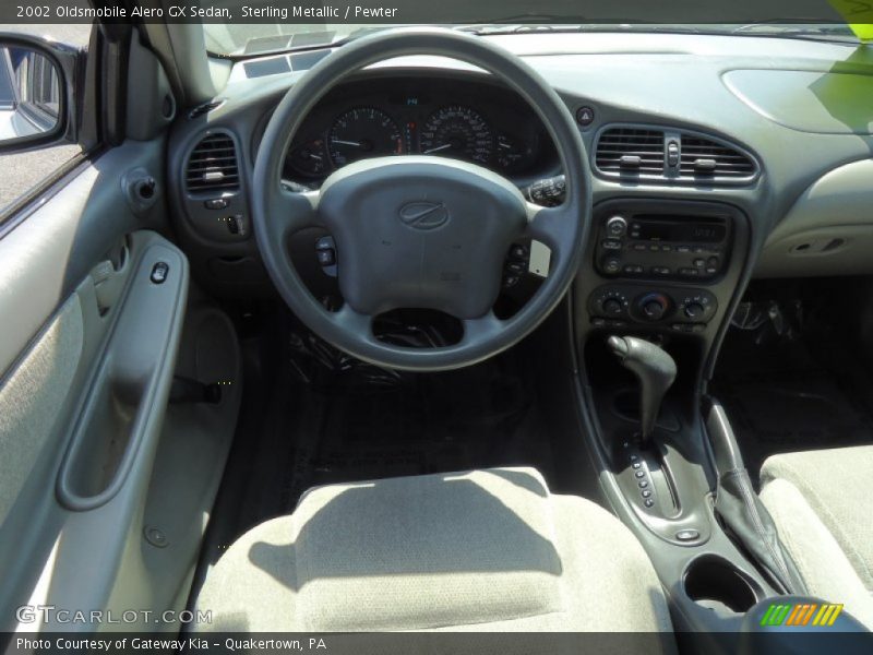 Sterling Metallic / Pewter 2002 Oldsmobile Alero GX Sedan