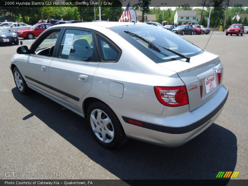 Sterling Silver / Gray 2006 Hyundai Elantra GLS Hatchback
