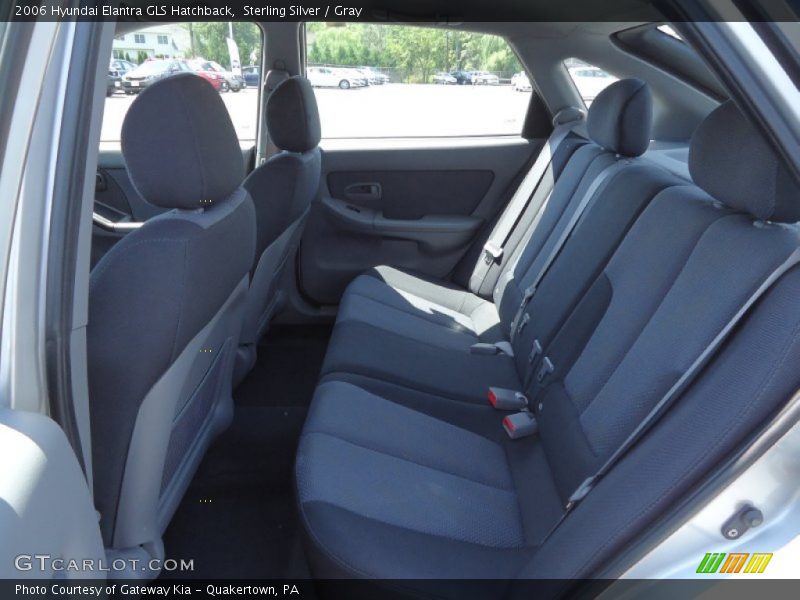 Sterling Silver / Gray 2006 Hyundai Elantra GLS Hatchback