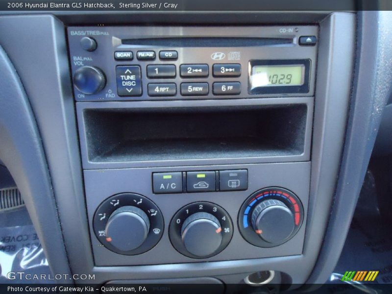 Sterling Silver / Gray 2006 Hyundai Elantra GLS Hatchback