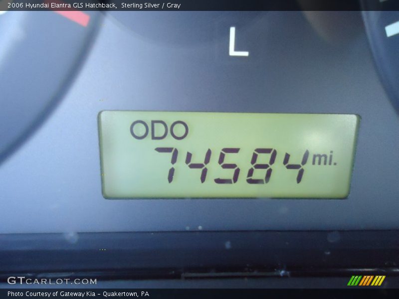 Sterling Silver / Gray 2006 Hyundai Elantra GLS Hatchback