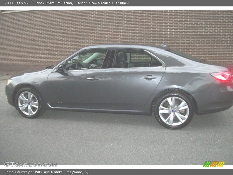 Carbon Grey Metallic / Jet Black 2011 Saab 9-5 Turbo4 Premium Sedan