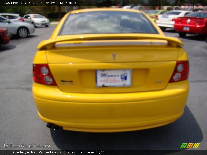 Yellow Jacket / Black 2004 Pontiac GTO Coupe