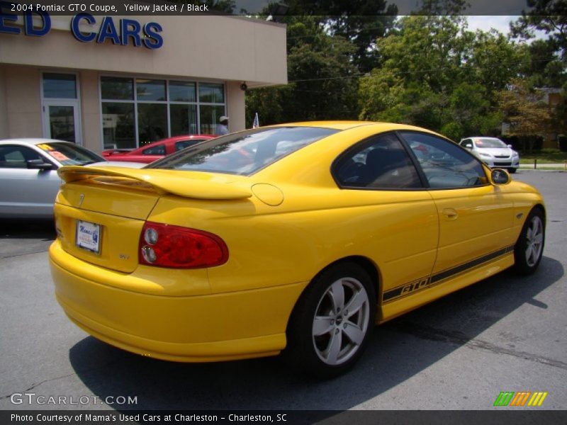 Yellow Jacket / Black 2004 Pontiac GTO Coupe