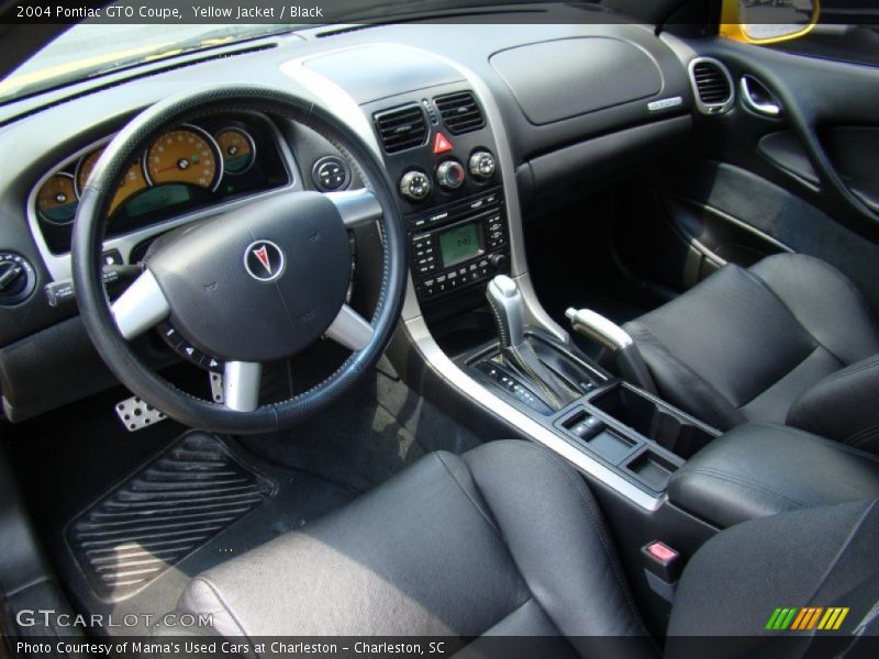Black Interior - 2004 GTO Coupe 