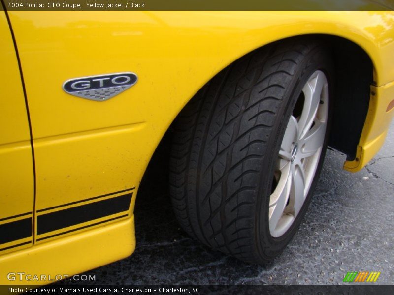 Yellow Jacket / Black 2004 Pontiac GTO Coupe