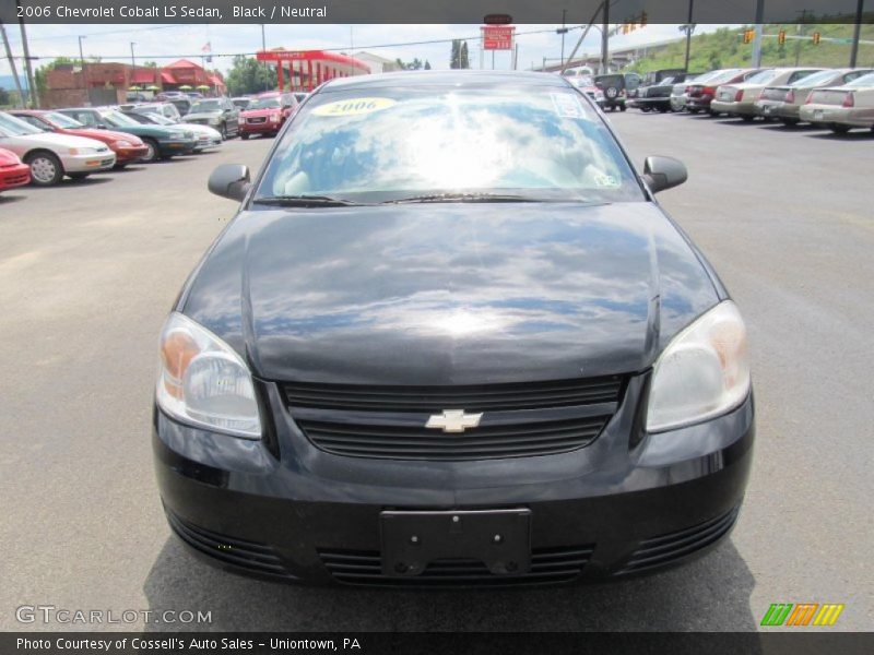 Black / Neutral 2006 Chevrolet Cobalt LS Sedan