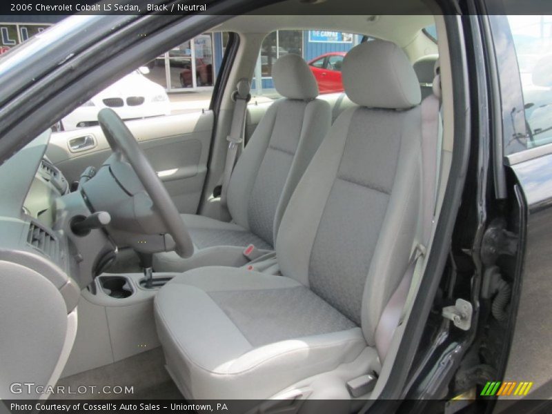 Black / Neutral 2006 Chevrolet Cobalt LS Sedan