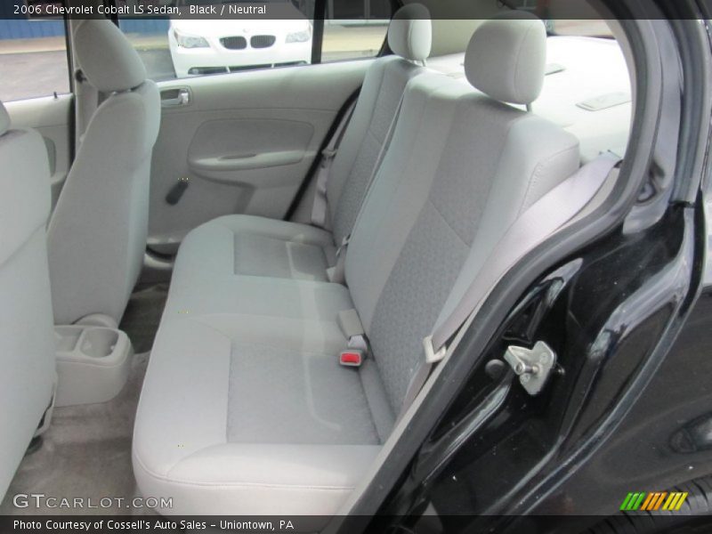 Black / Neutral 2006 Chevrolet Cobalt LS Sedan