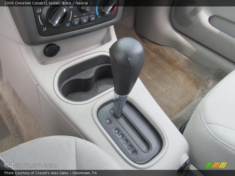 Black / Neutral 2006 Chevrolet Cobalt LS Sedan
