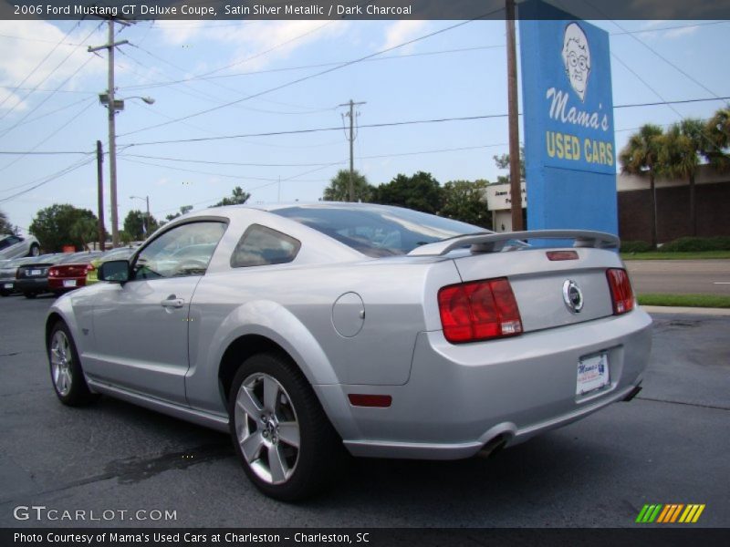 Satin Silver Metallic / Dark Charcoal 2006 Ford Mustang GT Deluxe Coupe