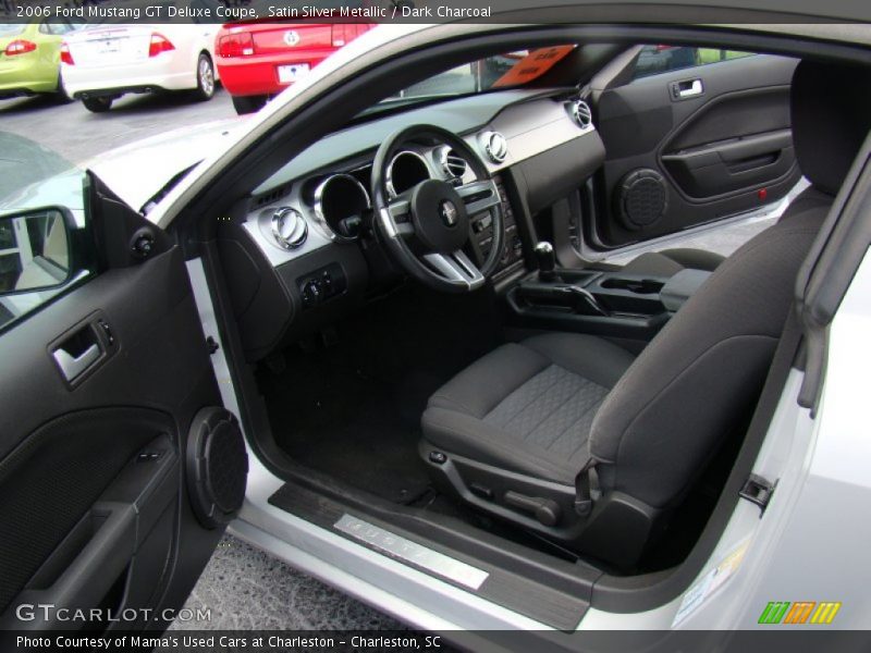 Satin Silver Metallic / Dark Charcoal 2006 Ford Mustang GT Deluxe Coupe