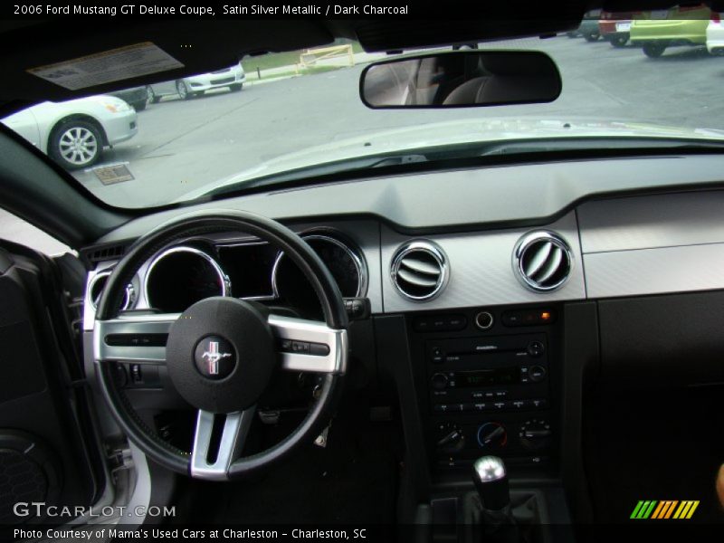 Satin Silver Metallic / Dark Charcoal 2006 Ford Mustang GT Deluxe Coupe