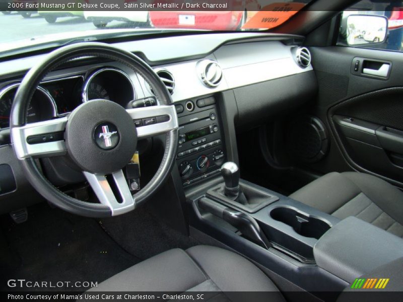 Satin Silver Metallic / Dark Charcoal 2006 Ford Mustang GT Deluxe Coupe