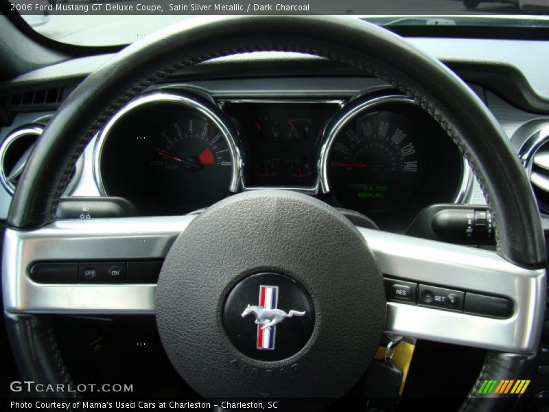 Satin Silver Metallic / Dark Charcoal 2006 Ford Mustang GT Deluxe Coupe