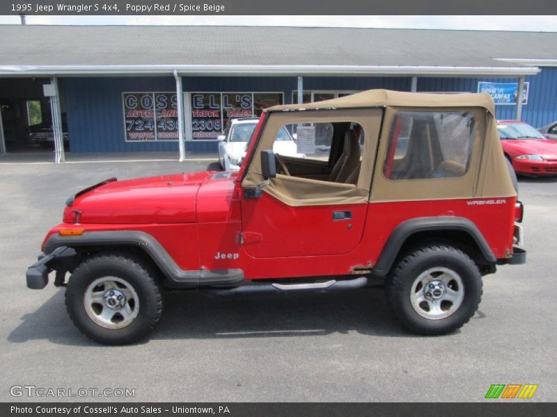  1995 Wrangler S 4x4 Poppy Red