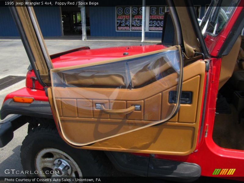 Door Panel of 1995 Wrangler S 4x4