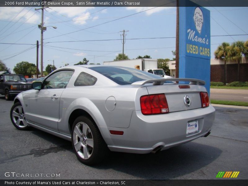 Satin Silver Metallic / Dark Charcoal 2006 Ford Mustang GT Deluxe Coupe